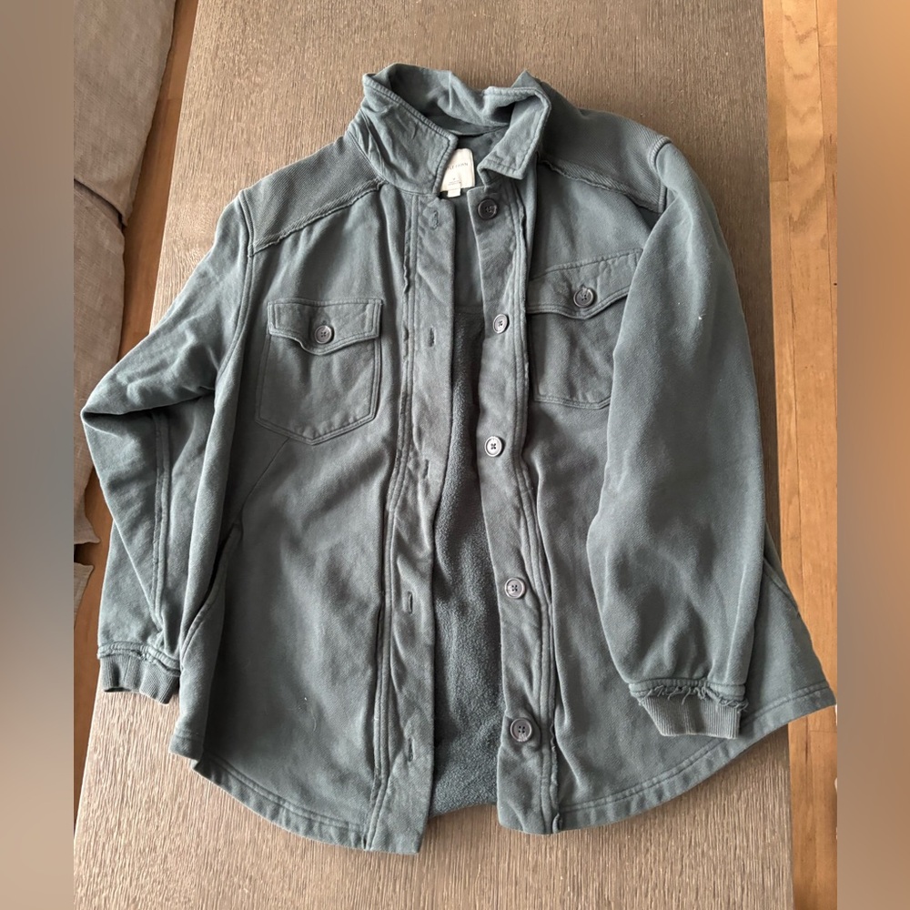 Size medium, thick flannel